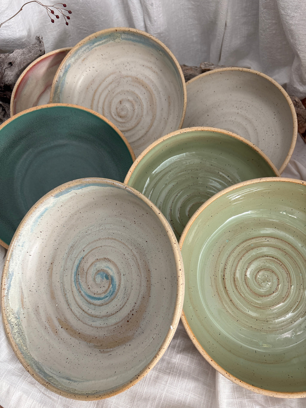 Keramik Pastateller 23 cm